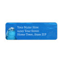 Search for under the sea return address labels Dolphin