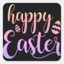 Search for easter square stickers Happy