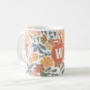 Search for abstract floral mugs Botanical