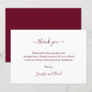 Search for burgundy thank you cards Bridal shower