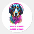 Search for dog life stickers Colourful