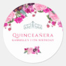 Search for purple roses stickers Mis quince anos