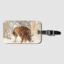Search for tiger luggage tags Snow