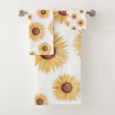 Search for sunflower bath sets Yellow