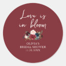 Search for love blooms stickers Bridal shower