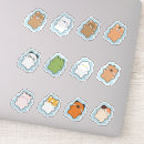 Search for happy puppy dog stickers Kawaii