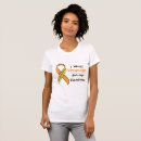 Search for multiple sclerosis support tshirts Orange