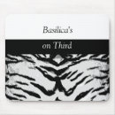 Search for white zebra stripes mousepads Modern