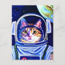 Search for astronaut cat postcards Space
