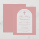 Search for rose first communion invitations Girl