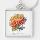 Search for the chrysanthemums key rings For her