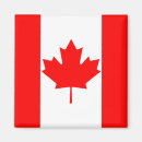 Search for maple leaf flag magnets Canadian