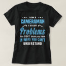 Search for cameraman tshirts Profession
