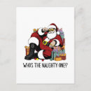 Search for naughty santa postcards Merry christmas