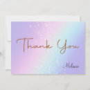 Search for sparkle thank you cards Rainbow