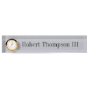 Search for clock name plates Grey