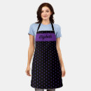 Search for black polka dots aprons Baker