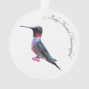 Search for ruby red round christmas tree decorations Bird