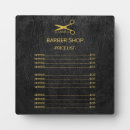 Search for menu plaques Barber shop