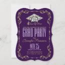 Search for bling graduation invitations Gold