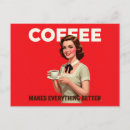 Search for cute coffee postcards Retro