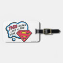 Search for superman luggage tags Man of steel