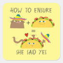 Search for funny taco stickers Kawaii