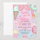 Search for sweet as can be invitations For kids
