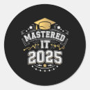 Search for masters degree stickers 2025