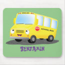 Search for yellow bus mousepads Kids