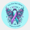 Search for end the stigma stickers Suicide prevention awareness