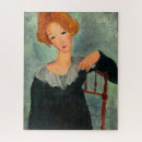 Search for fine artist puzzles Woman