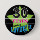 Search for 30th birthday badges Typography
