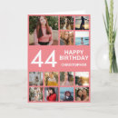 Search for 44th birthday cards Forty fourth birthday