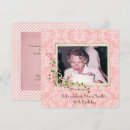 Search for old fashioned birthday invitations Pink