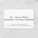Search for anesthesiologist business cards Surgeon