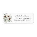 Search for pine tree return address labels White