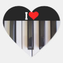Search for i love piano stickers Keyboard