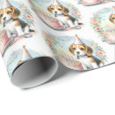 Search for beagle puppy wrapping paper Birthday