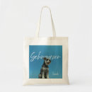 Search for miniature schnauzer tote bags Dog lover