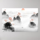 Search for chinese landscape posters Illustration