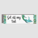 Search for mermaid bumper stickers tail