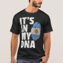 Search for argentina flag tshirts Dna