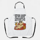 Search for hard work aprons Wolf