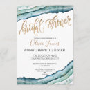 Search for agate bridal shower invitations Watercolor
