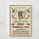 Search for beer mug invitations Vintage