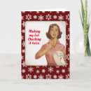 Search for dark humor christmas cards Retro