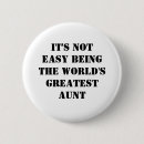 Search for aunt aunts badges Humour