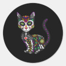 Search for sugar skull cat stickers Mexican