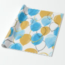 Search for blue glitter wrapping paper Watercolor